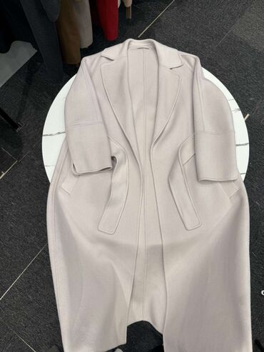 дорогие пуховики женские: Пальто, Осень-весна, Овечья шерсть, Длинная модель, Без подкладки, S