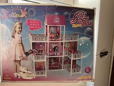 кукольные домики: Игровой кукольный дом Bettina “Girl Villa” (Happy DIY), арт. 66889 - — 1