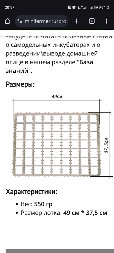 İnkubatorlar: Məhsul: 88-lik toyuq yumurtası üçün plastik inkubator/tray 63-lik -da lalafo.az — 8 İnkubatorlar: Məhsul: 88-lik toyuq yumurtası üçün plastik inkubator/tray 63-lik — 8