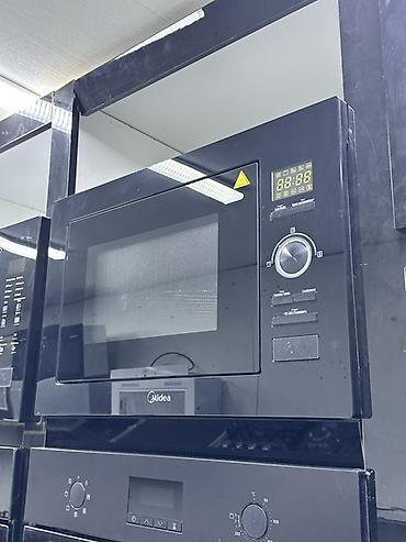 Встраиваемая микроволновая печь Midea, черное стекло. Основные at lalafo.kg Встраиваемая микроволновая печь Midea, черное стекло. Основные