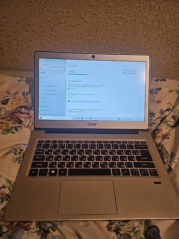 ноутбук surface: Acer 14" ультрабук (серебристый) с русской клавиатурой - Экран: 14" — 2