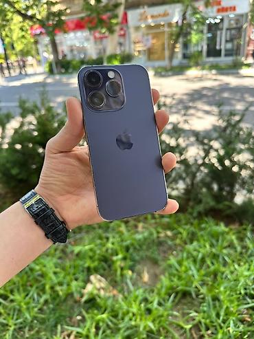 iphone 14 pro yeni: IPhone 14 Pro, 128 GB, Deep Purple, Face ID — 1