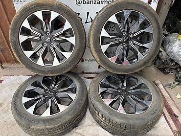 6 2: Колесо летнее Kumho R19 - Размер шины: 235/55 R19 - Посадочные — 9