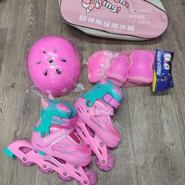 Ролики: Новый Ролик роликовые коньки с набором и без можно отдельно подобрать — 8
