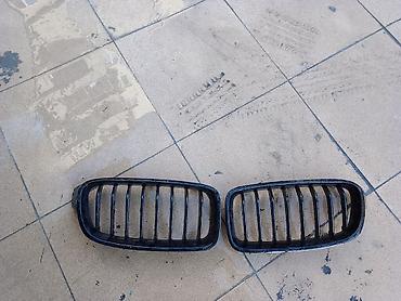 bmw 8: BMW üçün ön radiator barmaqlığı (iki hissə – “böyrək” tipli). - Rəng — 1