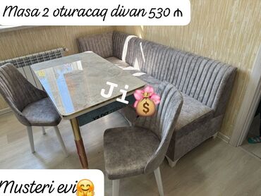 Masa və oturacaq dəstləri: Künc divan masa oturacaq rəng seçimi var lalafo.az -da Masa və oturacaq dəstləri: Künc divan masa oturacaq rəng seçimi var