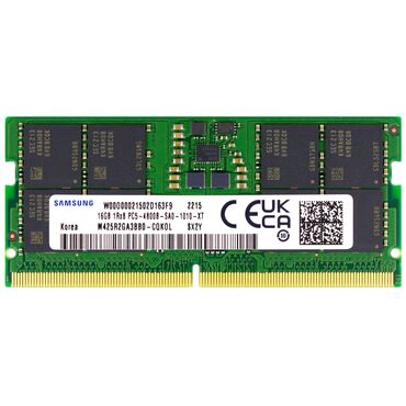 Pontiac: Оперативная память (RAM) Samsung, 16 ГБ, > 4000 МГц, DDR5, Для ноутбука