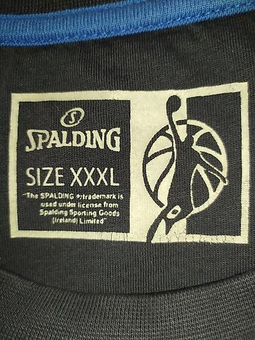 versace majca: Original "SPALDING" Italia Plavi Košarkaški Dres - XXXL Original — 2