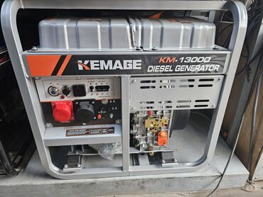 Генераторы: Дизельный генератор KEMAGE KM-13000 Основные характеристики: -