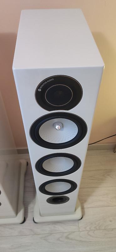 Zvučnici i stereo sistemi: Monitor Audio Silver RX8, elegantna bela klavir lak boja (za koju se — 8