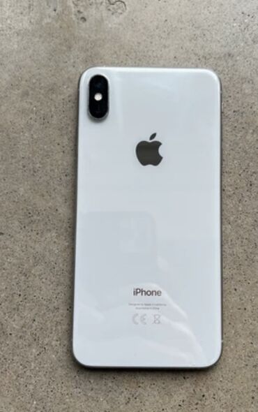 iphone хр: IPhone Xs, Колдонулган, 256 ГБ, Ак, 94 %
