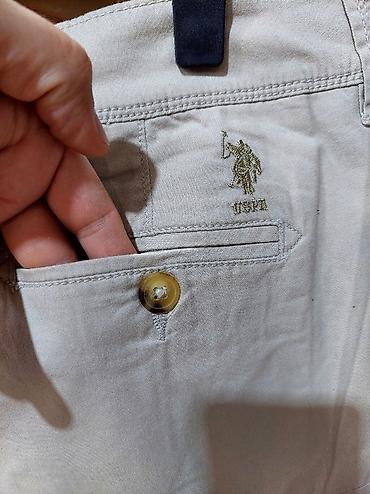 şort: Şort, Us Polo Assn, L, rəng - Bej — 5