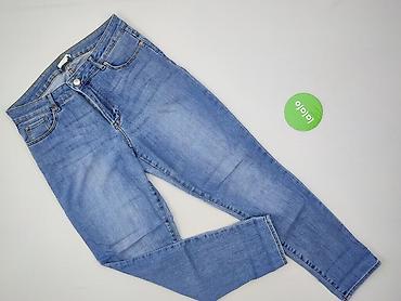 biale klapki hermes: H&M, Jeansy damskie, rozmiar L — 2