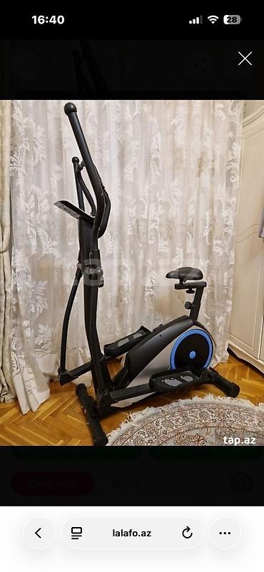 Спорт и отдых: Elliptik velotrenajor – evdə kardio və güc məşqləri üçün - 2‑si 1‑də — 1