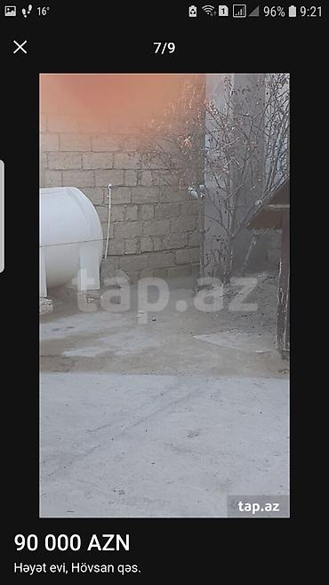 bağ ev: Hövsan qəs. 3 otaqlı, 88 kv. m, Orta təmir — 3