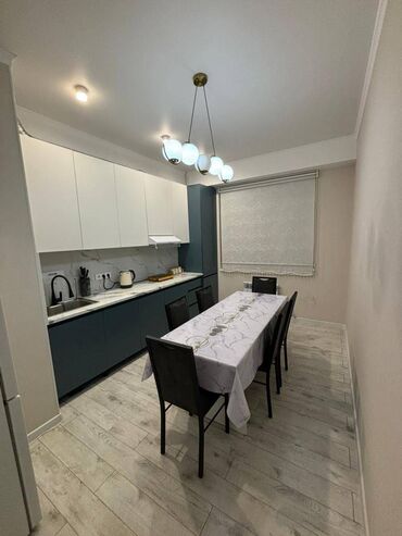квартира ош на ноч: 3 комнаты, 84 м², Элитка, 12 этаж, Евроремонт