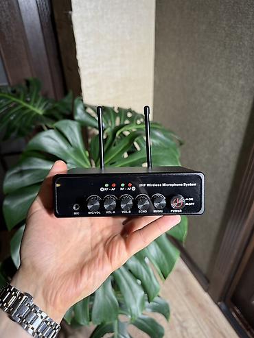 Микрофоны: Hi-Fi DSP подавление обратной связи (писка / гула) Беспроводная UHF — 8