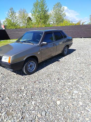 VAZ (LADA): Lada 21099 sedan - Kuzov: 4 qapılı sedan, tünd bürünc rəng - — 10