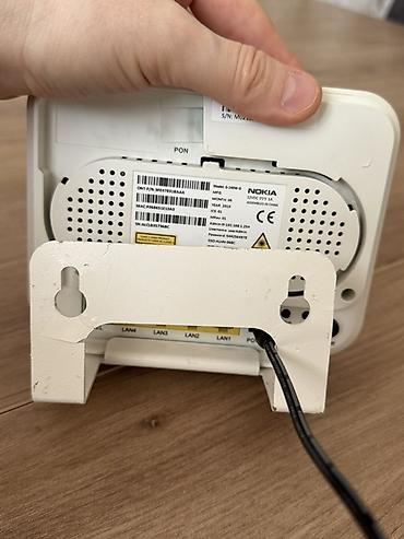 routur: Nokia G-240W-C GPON Wi‑Fi router/ONT Təcili satılır! Təsvir — 2
