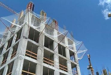 Другие строительные материалы: Защитно-улавливающие сетка толшина нит 3 мм,ячейка 30мм х 30мм — 2