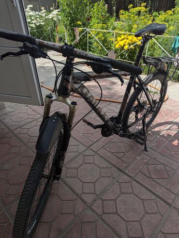 багажник для велосипедов: Тоо велосипеди, Galaxy, Велосипед алкагы L (172 - 185 см), Алюминий, Башка өлкө, Колдонулган