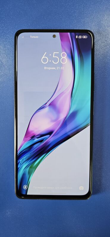 телефоны кнопочный: Redmi, Redmi Note 10 Pro, Колдонулган, 128 ГБ, түсү - Көгүлтүр, 2 SIM
