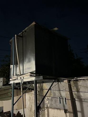 Baklar və çənlər: Demir dayaglari ile birlikde satilir tecili Su anbarı və metal dayaqlı — 1