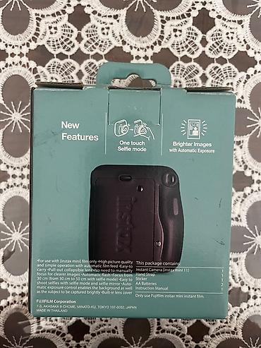 mini 6: Fujifilm Instax mini 11 “Charcoal Gray” ani fotoaparat Qiymet — 3