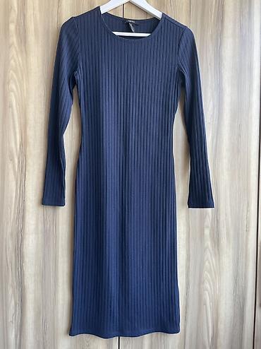 zara mango: Повседневное платье, США, Осень-весна, Длинная модель, Хлопок, Платье-рубашка, M — 6