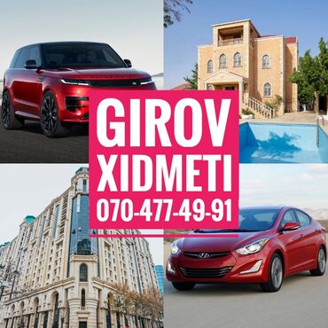 Başqa xidmətlər: Avto Kredit ve Dasinmaz Emlak Girovu. En minimal faiz derecesi ve en