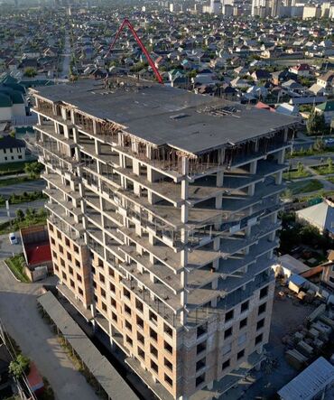 отдых за городом бишкек: 2 комнаты, 81 м², Элитка, 12 этаж, ПСО (под самоотделку)