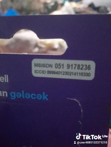 SİM-kartlar: Nömrə: ( 051 ) — 4