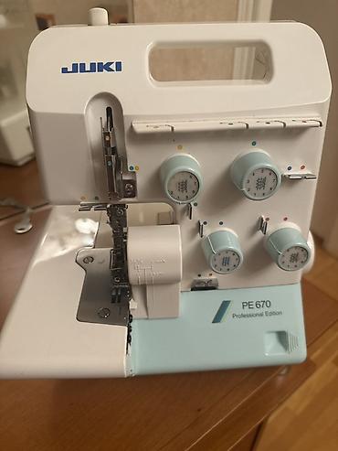 Məişət texnikası: Tikiş maşını Juki, Yeni,Overlok, 4 saplı — 1