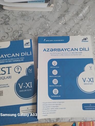 az dili test toplusu 2 ci hissə pdf: Azərbaycan dili 5-11-ci sinif 4-5-ci nəşr təzə kimidi ikisi biryerdə