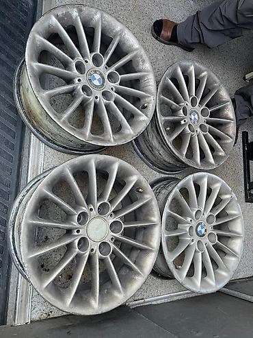 диски 15r: Литые Диски R 16 BMW, Комплект, отверстий - 5, Б/у — 2