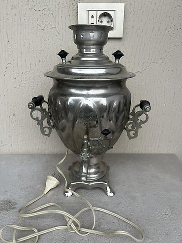 elektrikli samavar: Elektrikli samovar – “Tula” markası - Klassik rus üslubunda metal — 1