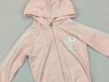 sweterek biały komunijny: Sweatshirt, Adidas, 1.5-2 years, 86-92 cm, condition - Fair