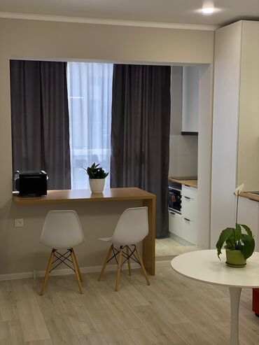 снять квартиру ош на месяц: 1 комната, 27 м², 108 серия, 1 этаж, Дизайнерский ремонт