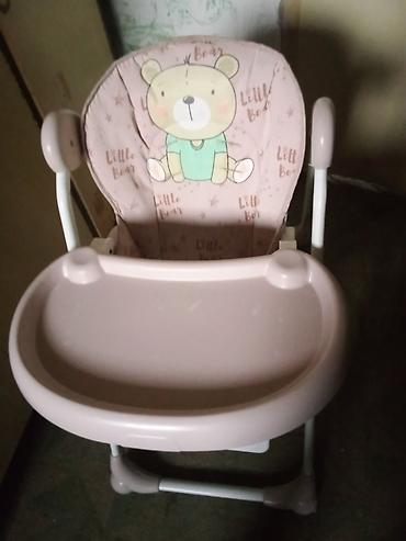 akcija igračke: Dečija hranilica sa poslužavnikom – „Little Bear“ motiv - Komforno — 1