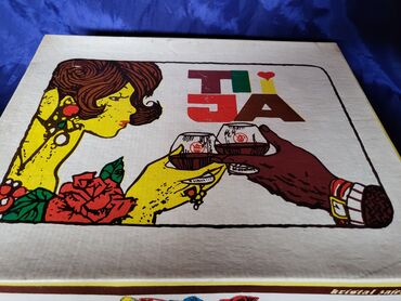 Kuhinjski setovi: Servis nov -ti i ja- kristal,Zajecar za dvoje. 70te. Set za — 19