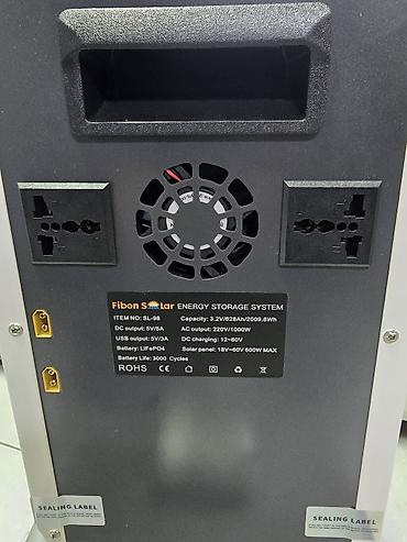Күн электр станциялары: Система хранения энергии Fibon Solar SL-98 (LiFePO4) - Тип — 2