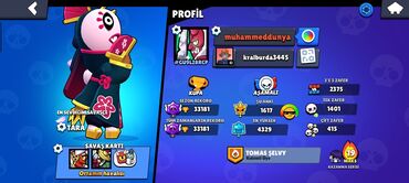tecno spark 20 pro ikinci el: Brawl Stars hesabıdır. İstifadəçi adı "muhammeddunya" və