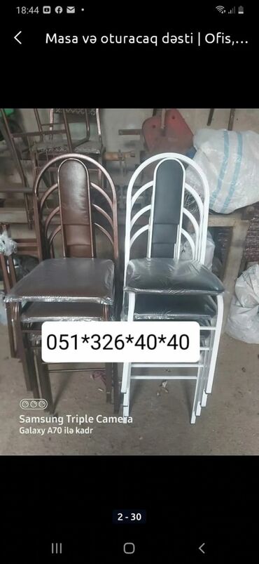 Stullar: Stul stol 13 azn den 20 azn dek Birrbawa Sexden Sex Qiymetine — 20