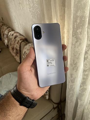 a 20 s: Samsung Galaxy A07, 128 GB, rəng - Mavi, Zəmanət, Sensor, Barmaq izi — 1