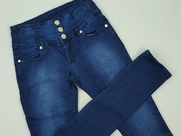 jeansy 7 8 z wysokim stanem: Jeans for women, size S