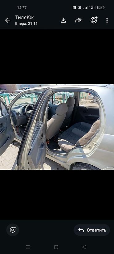 devo tiko: Daewoo Matiz: 2008 г., Автомат, Бензин, Хэтчбэк — 6