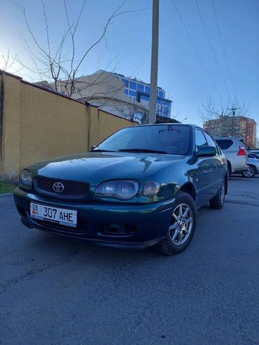 авто в рассрочку без первоначального взноса: Toyota Corolla: 2000 г., 1.6 л, Механика, Бензин, Хетчбек