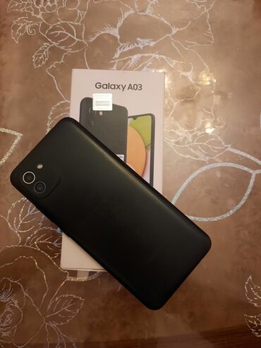 samsung a41 ekran: Samsung Galaxy A03, 64 GB, rəng - Qara, Zəmanət, İki sim kartlı, Face ID