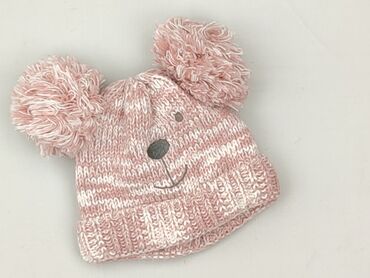 czapka zimowa z napisem: Hat, F&F, 1.5-2 years, 48-49 cm, condition - Perfect