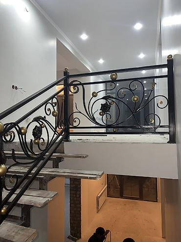 Изготовление перил: Изготовление перил Материал: Кованное железо, Наружные, Бесплатная доставка — 45